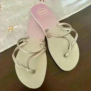 Havianas | Women’s ombré  double strap sandals size 39 - 40